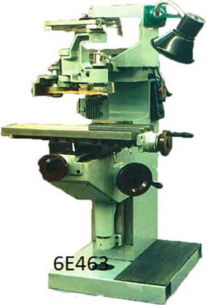 Загальний вигляд  гравировального копировально-фрезерного верстата з пантографом 6Е463